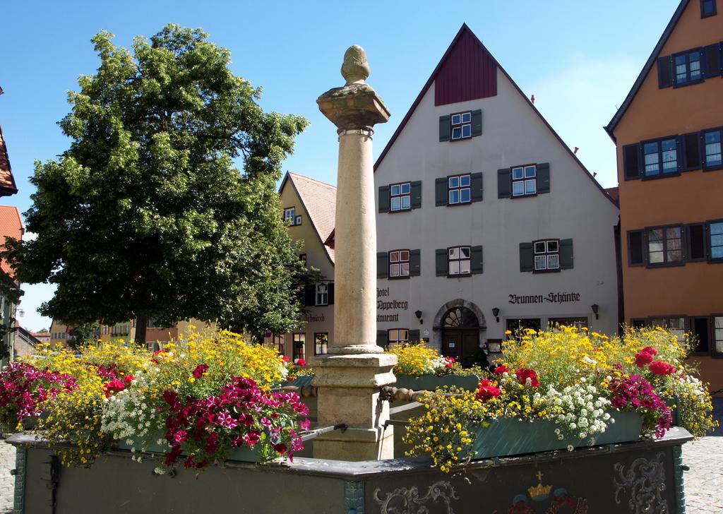 Hotel Haus Appelberg Dinkelsbühl Dış mekan fotoğraf